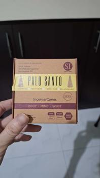 Product Review of HSS Incense Cone 100% Original Pure White Sage Palo Santo Blue Sage Cedar Juniper Dragon Blood Purify Negative Energy from T**a 0