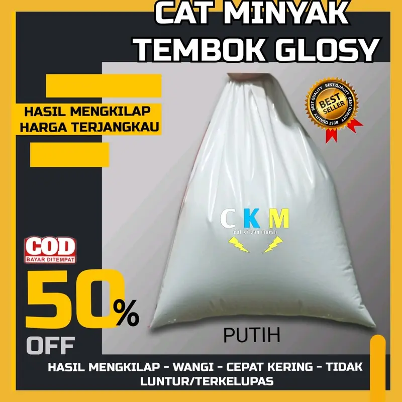 Cat minyak Tembok waterproof  1 kg ckm 11 Paint Filter 1