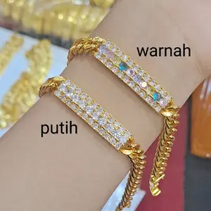 Gelang dan cincin permata