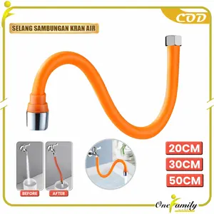 [COD] OFM C838 Sambungan Kran Air Wastafel Universal 20cm 30cm 50cm