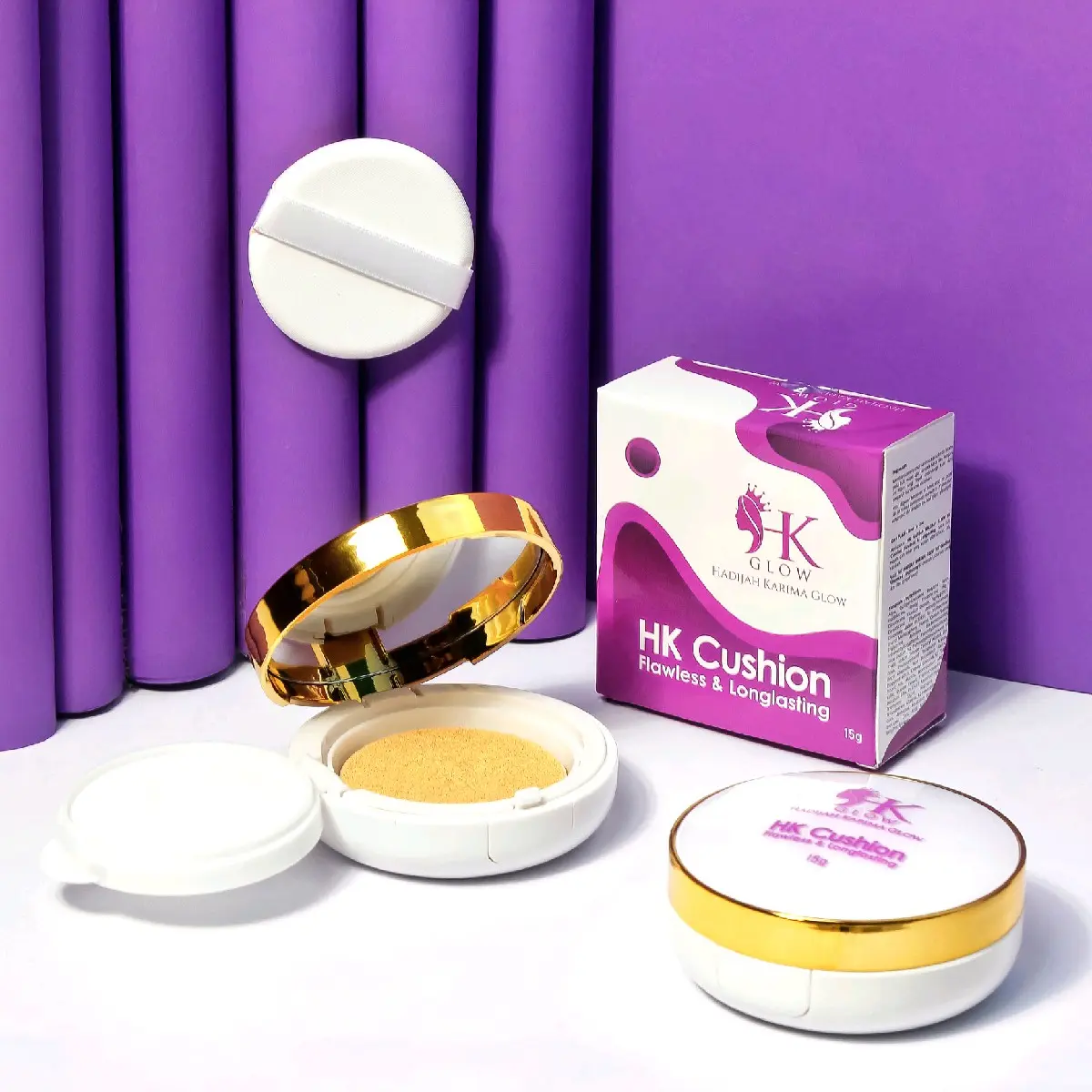 CUSHION Flawless & Longlasting By HKY Foundation Concealer