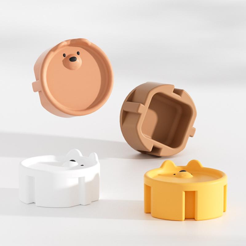 5pcs Silikon penutup pengaman stop kontak listrik anak safety socket silicone cover motif beruang