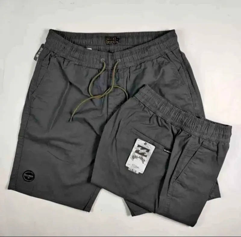 Paket 2 PCS CELANA BROADSHORT PRIA PREMIUM KATUN TWILL MELAR SURFING SANTAI Pendek Distro Chino Casual Stretch Karet Kancing Dewasa 3
