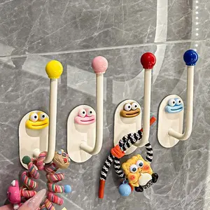 Gantungan Ikat Rambut Bando Tempel Dinding / Gantungan Aksesories Serbaguna / Hook Organizer cutenery