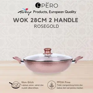 [CELYHOME PO 30 HARI] Pero Mercin Wok 28 Cm 2 Handle + LID