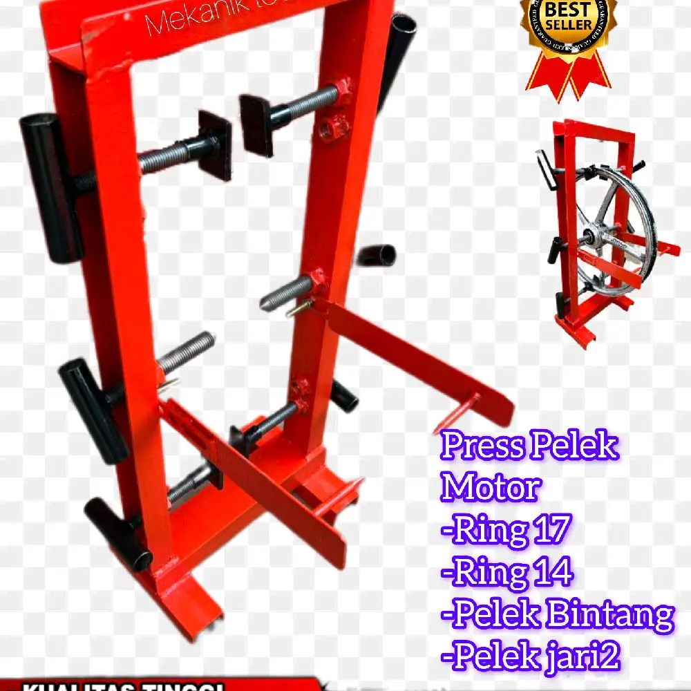 Alat Press Pelek Bintang Racing Press Penyok Press oleng STEL jari jari Ring 14 Ring 17