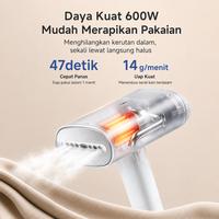 Gambar 【Tokopedia Exclusive】Simplus Setrika Uap Genggam Lipat Tangki Air 170ml Low Watt 600W Setrika Pakaian Uap Portabel Menyetrika Datar dan Gantung 2in1 GTJH017 dari Simplus Kab. Tangerang 5 Tokopedia