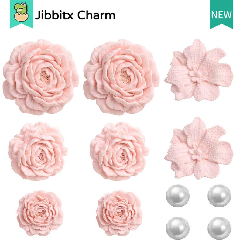 Phụ Kiện Dép Lỗ Charm Giày Sáng Tạo Nhiều Kiểu Mẫu DIY Dép Lỗ Thời Trang Thích Hợp Làm Quà Tặng