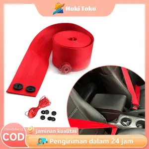 Seat Belt Mobil 3.6 Meter Car Seat Belt Thicken Kualitas Tinggi Tali Seatbelt Lebar 4.8cm Tahan Lama