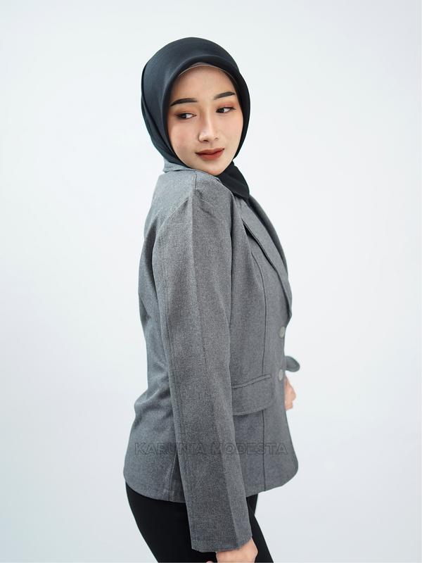 Blezer Kerja Wanita Blezer Wanita Formal Blazer Kantor Wanita Premium Atasan Jas Cewek Kantor Jumbo Premium Casual 2
