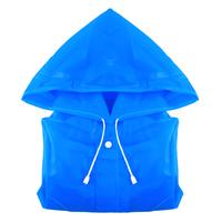 Gambar Jas Hujan Anak Bahan EVA Waterproof Cocok Usia 3-7 Tahun Model Ponco Kancing Depan - 80628 - Biru dari ALLEFIX Kota Surabaya 5 Tokopedia