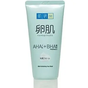 HADA LABO TAMAGOHADA MILD PEELING AHA + BHA  FACE WASH 50GR