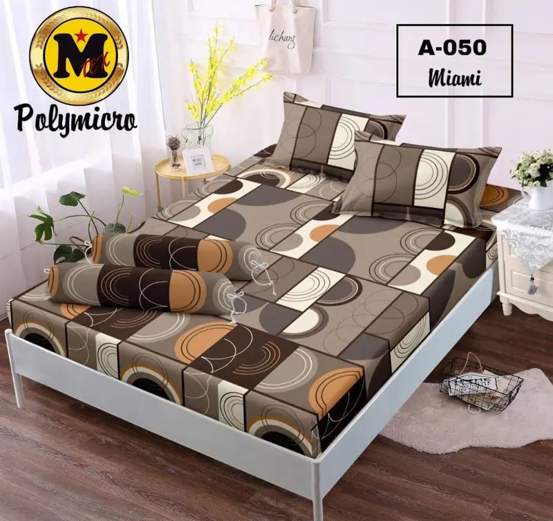 (Gratis Sarung Bantal dan Guling ) Sprei Murah Promo 180 160 120 x200 Satu Set Karakter Bahan Katun Halus Premium Terbaru/ Bakulshopp 1