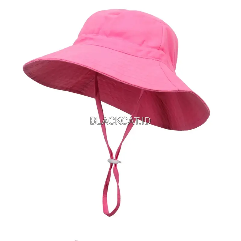 TOPI RIMBA ANAK TOPI GUNUNG PRIA WANITA TOPI RIMBA POLOS TALI TOPI OUTDOOR 4