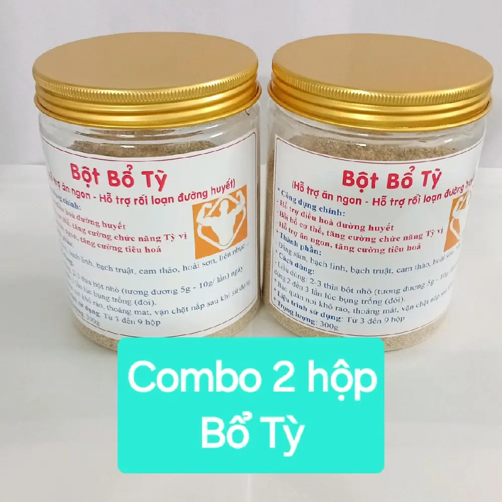 Combo 2 hộp Bổ Tỳ Thầy Hoàng , hỗ trợ ăn ngon miệng , ổn định đường huyết .