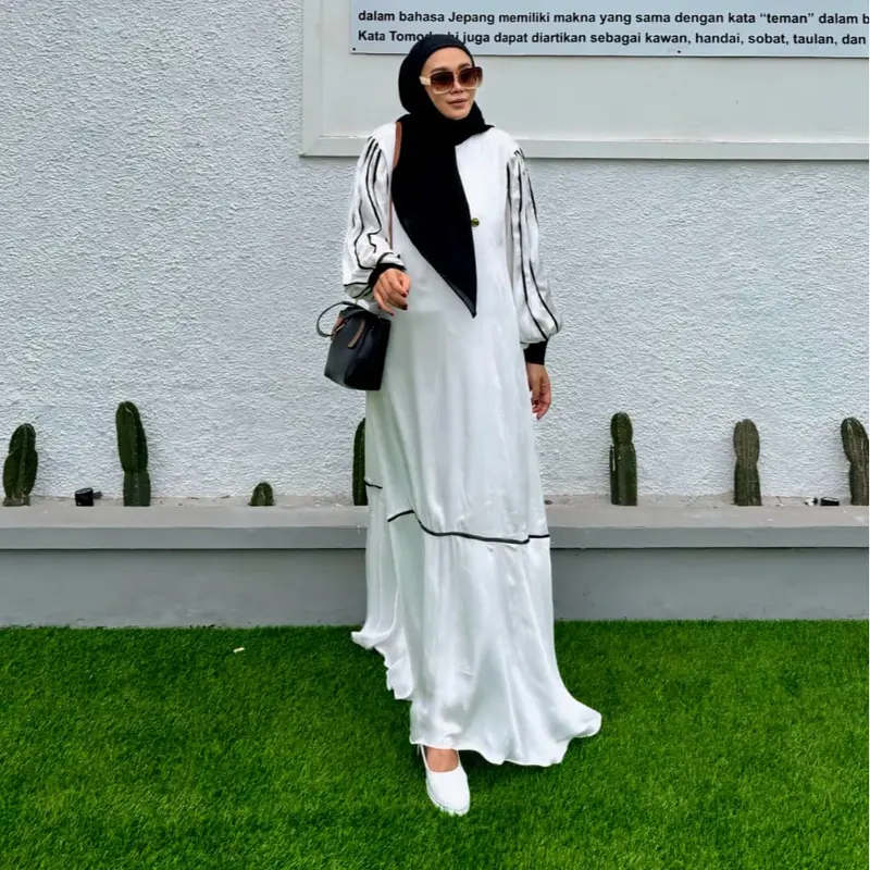 Abaya Kayla by Velino Collection - Gamis Muslimah Berkualitas dengan Motif Berkualitas 6