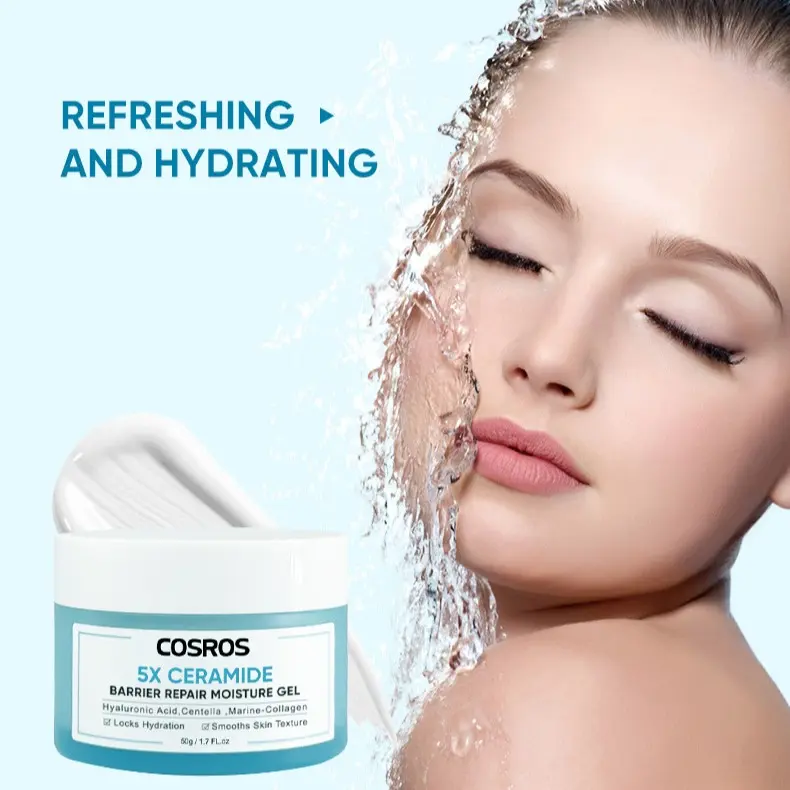 Dorctor tony 5x Ceramide Repair Cream Moisturizing Repair Skin Barrier Repair Soothing Redness Soften Skin texture Sensitive Skin Gel Hydrate Moisture Skincare Flawless