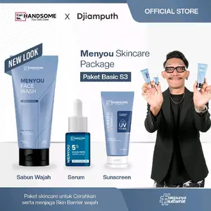 Paket Basic S3 (Sabun,serum,sunscreen) by Canbe Handsome
