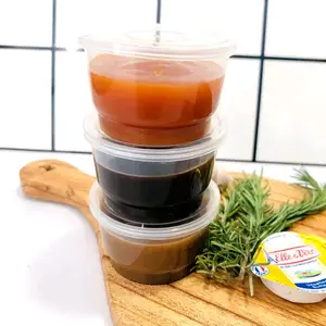 *WAJIB JASA KIRIM INSTAN* Sauce steak tambahan / mushroom sauce / bbq sauce/Blackpaper saus/Spicy bbq Sauce
