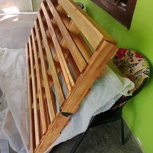 Dipan Kayu Minimalis / Dipan Alas Kayu Elegan Ful finishing plitur fernis anti jamut anti rayap