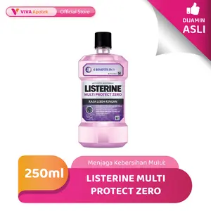 Listerine Multi Protect Zero untuk Menjaga Kebersihan Mulut (250 ml)