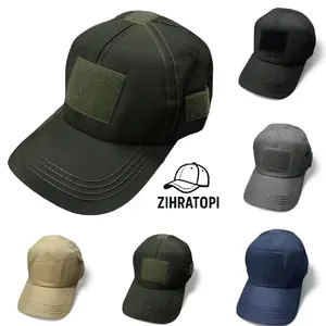 ZIHRA Topi Tactical Pria Wanita - Topi Komando Trendy Bahan Ripstok Nyaman & Gaya Casual Harga Terjangkau