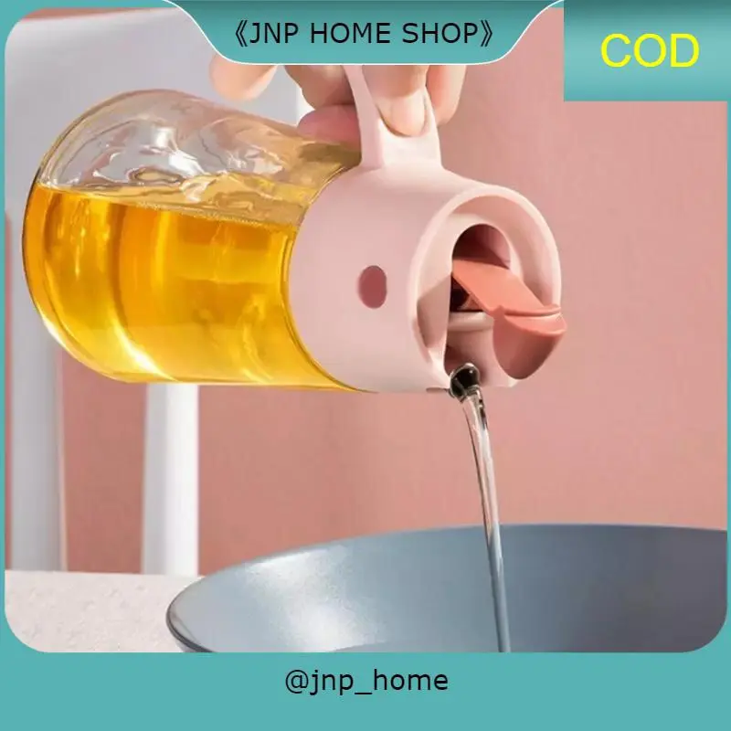 JNP HOME 630ml Minyak Penutup Pembukaan Automatik Dapur 630ml Kitchen Automatic Opening Lid Oiler Dispenser Kitchenware