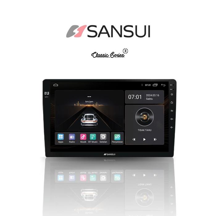 Gambar Sansui Classic Series NFC SA-5200I (9/10 Inch) Android 2+32GB Headunit Mobil - 9 Inch dari Sansui Car Audio Indonesia Kota Administrasi Jakarta Pusat Tokopedia
