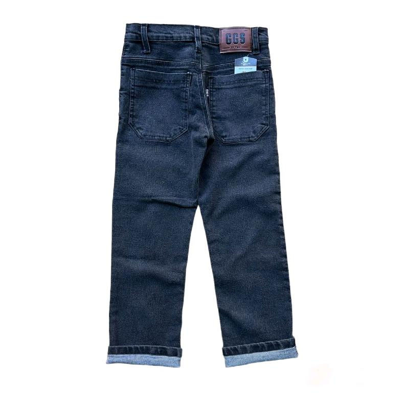 Celana Jeans Anak Tanggung Skena Reguler Kekinian - Bahan Stretch/Melar - Fashion - Warna Abu/Grey/BioBlit/Hitam - Ukuran 21-26 & XL 2