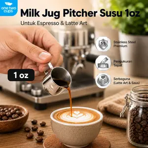 Gelas Milk Jug Kopi Espresso Latte Art Stainless Steel - S06HG