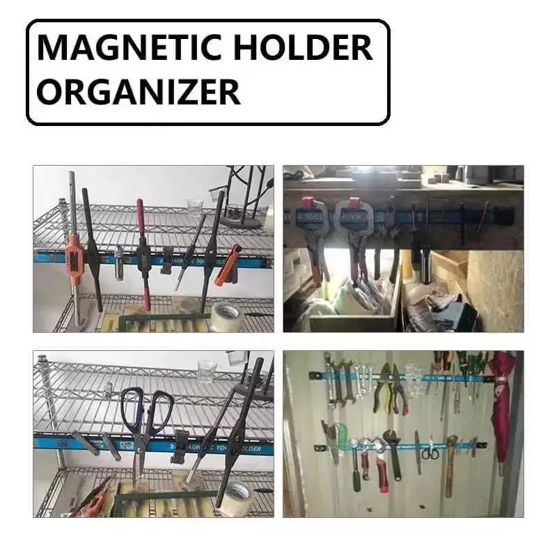 COD Tongkat Rak Magnet Dinding Gantung Perkakas 8-24 Inci, Rak Display ...
