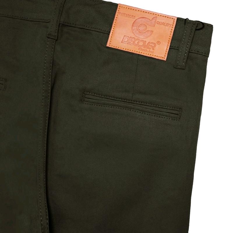 Celana Chinos Pria - Celana Panjang Chinos - Celana Chinos Twill Premium Dewasa Hitam Slimfit Casual 8