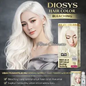 Pewarna Rambut BLEACHING EZ-B Permanen Cat Rambut  diy hair color semir 45ml  rambut tahan lama creamy