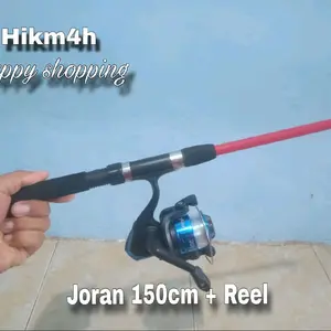 Joran 150cm + Reel Senar / Joran Pancing Satu set