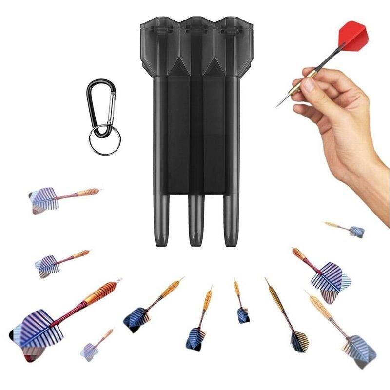 Product Introduction of Transparent Portable Dart Box Can Hold A Whole Set Box Lock Dart Darts One Key Of In Y8N4 30
