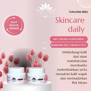Bundling isi :2 Day Cream Whitening UV.B  Mencerahkan Wajah Melindungi Kulit dari Radikal Bebas Merawat Skin Barrier