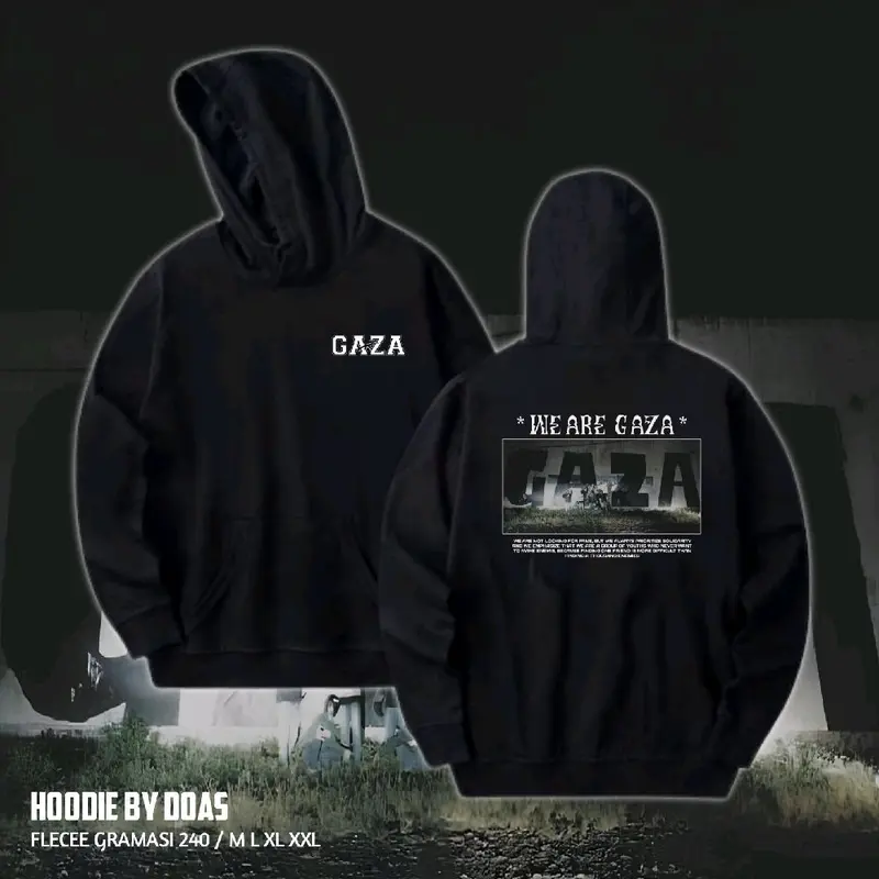 Hoodie We Are Gza Distro Terbaru Unisex Keren Sweater Fleece Pria Wanita Nyaman 0