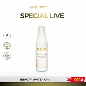[EXCLUSIVE LIVE] VAVL BEAUTY WATER - Treatment Wajah Berjerawat Bruntusan with Lemon Saffron