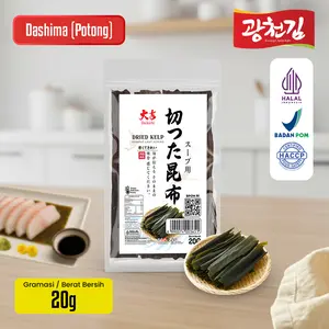 Kombu/Konbu /Dashima Potong /Rumput Laut Kaldu/Kuah Ramen Miso 20 Gram