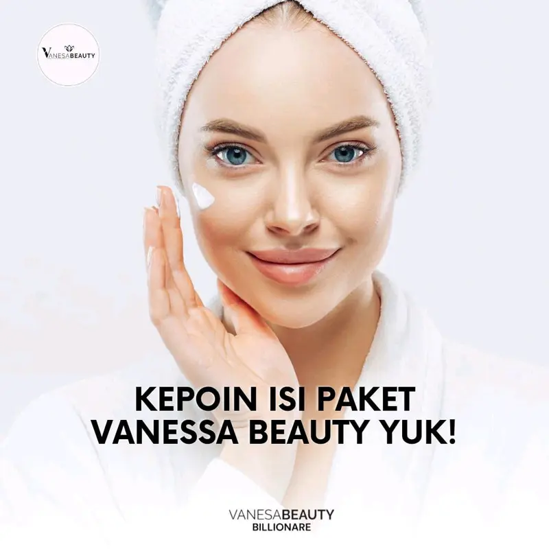 (OBRAL) Vanesa Beauty Skincare All Varia Kusam Mencerahkan memudarkan Flek mengatasi Jerawat susah putih kulit sensitif Wajah Kerutan 1