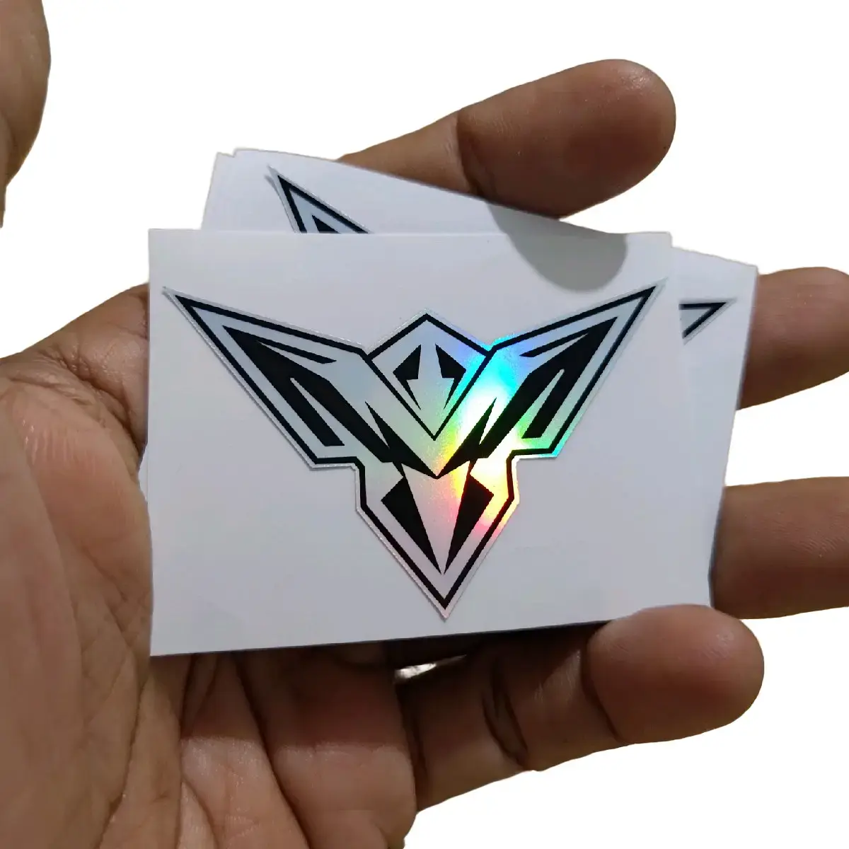 stiker logo diamon 1 pcs, sticker logo diamon helogram
