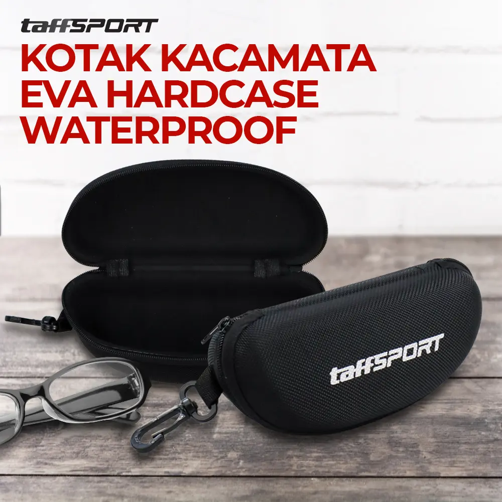 COD TaffSPORT Kotak Kacamata EVA Hardcase Waterproof TERMURAH Glasses