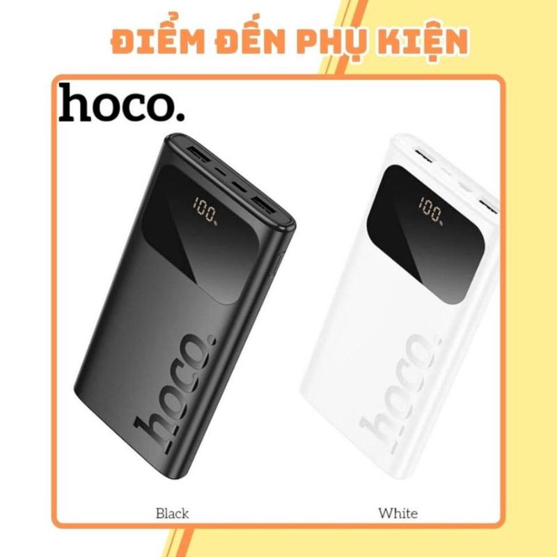 Sạc Dự Phòng Hoco J144 15000mAh Dung Lượng Lớn Kèm Màn Hình LED Báo Pin, Pin Dự Phòng Hoco J144 15000mAh 2 Cổng USB