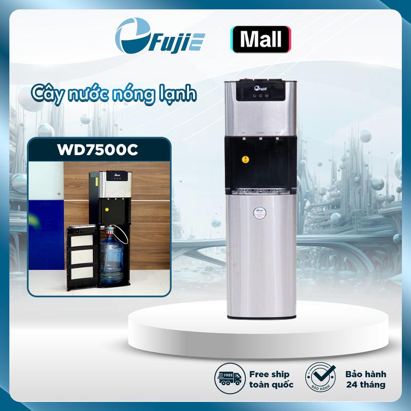 Cây nước nóng lạnh block FUJIE WD7500C thiết kế bình âm, làm lạnh nhanh nước lạnh sâu dưới 10 độ C, làm nóng nhanh, tiết kiệm điện