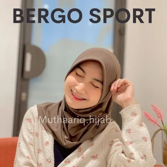 Bergo Sport Premium || Hijab Instant Muthaariq 0