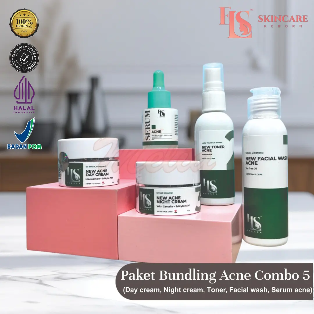 LS Skincare Paket Bundling Acne combo serum Acne