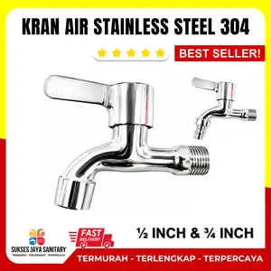 Kran air Tembok Stainless Minimalis Murah Keran air tembok kran  mesincuci