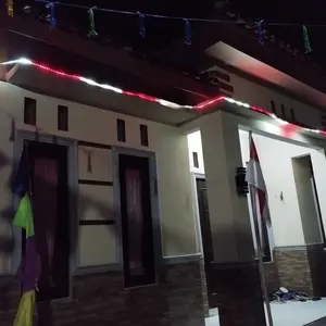 Paket Merah Putih Lampu Strip Selang (Merah Putih) 5-30Meter Lampu Hias LED Agustusan Langsung Kotak