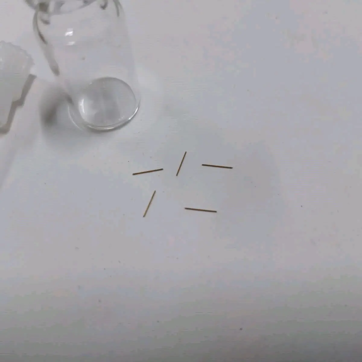 asesoris hiasan tubuh jarum mas isi 5 pcs