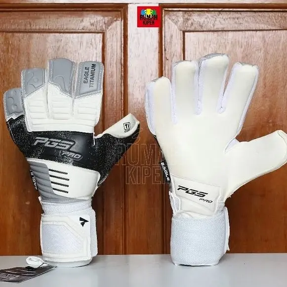 PGS EAGLE TITANIUM 2024 BLACK WHITE SKU : PGS 34 Sarung Tangan Kiper
